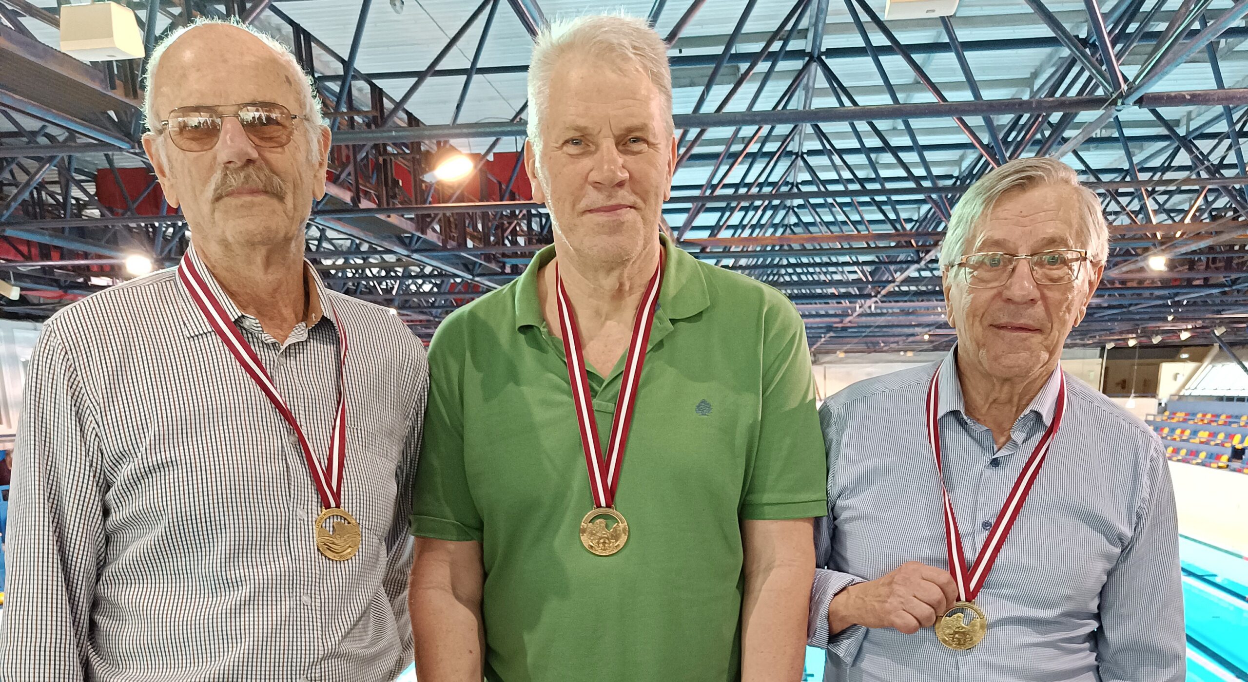 Pärnu veteranujujad särasid Läti meistrivõistlustel
